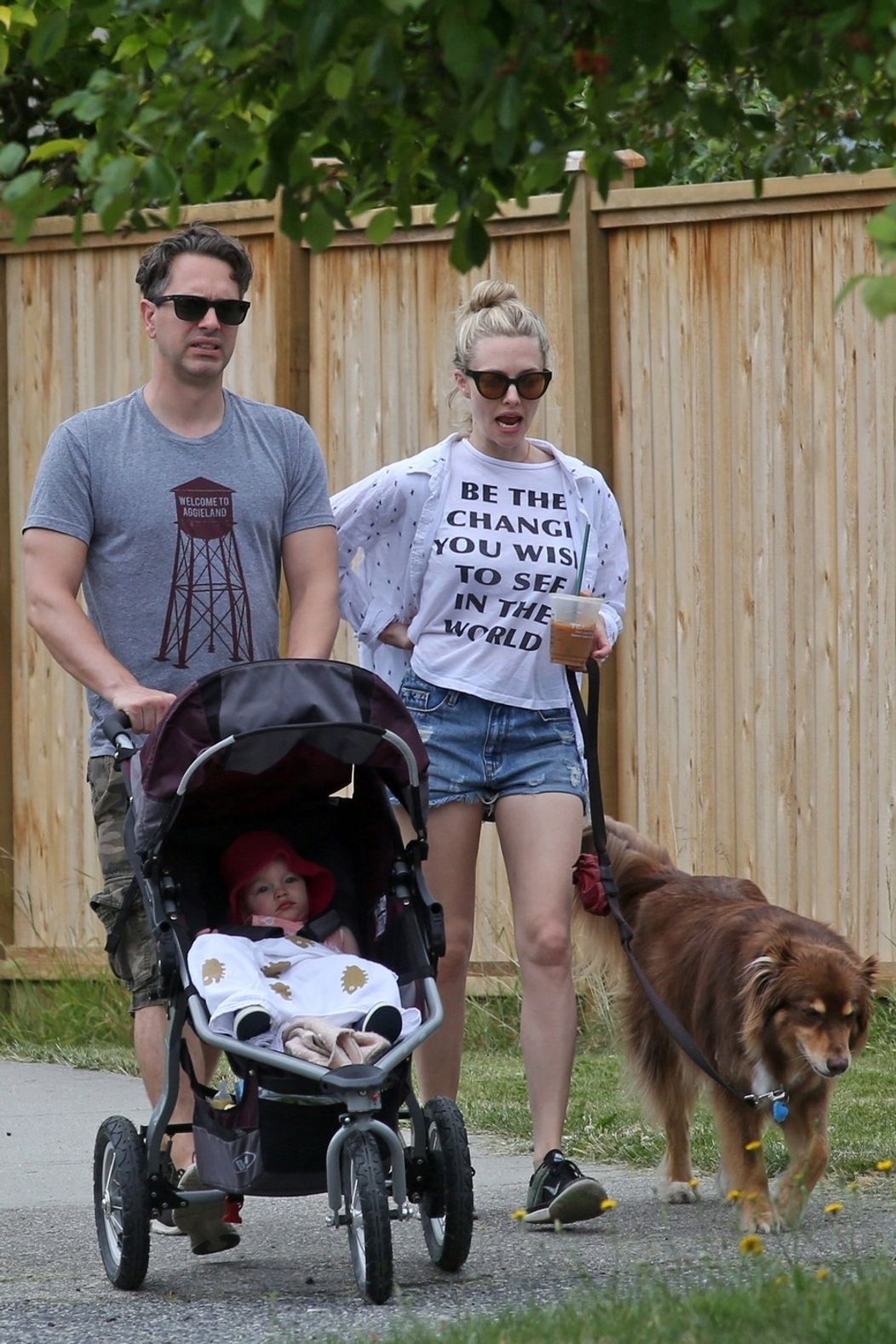 Amanda Seyfried s milovaným spoločníkom, psíkom Finnom. 