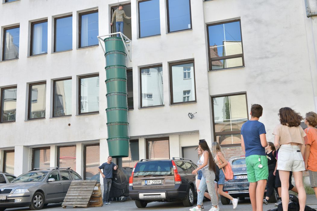 Kaskadérska scéna v Pánovi profesorovi