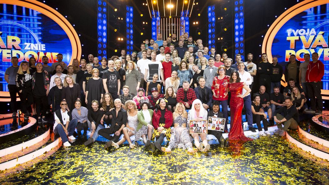 Tvorcovia a účinkujúci štvrtej série šou Tvoja tvár znie povedome