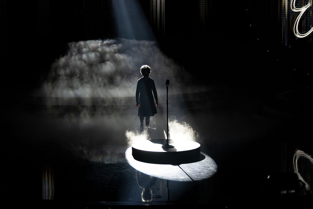 Maroš Baňas ako Edith Piaf