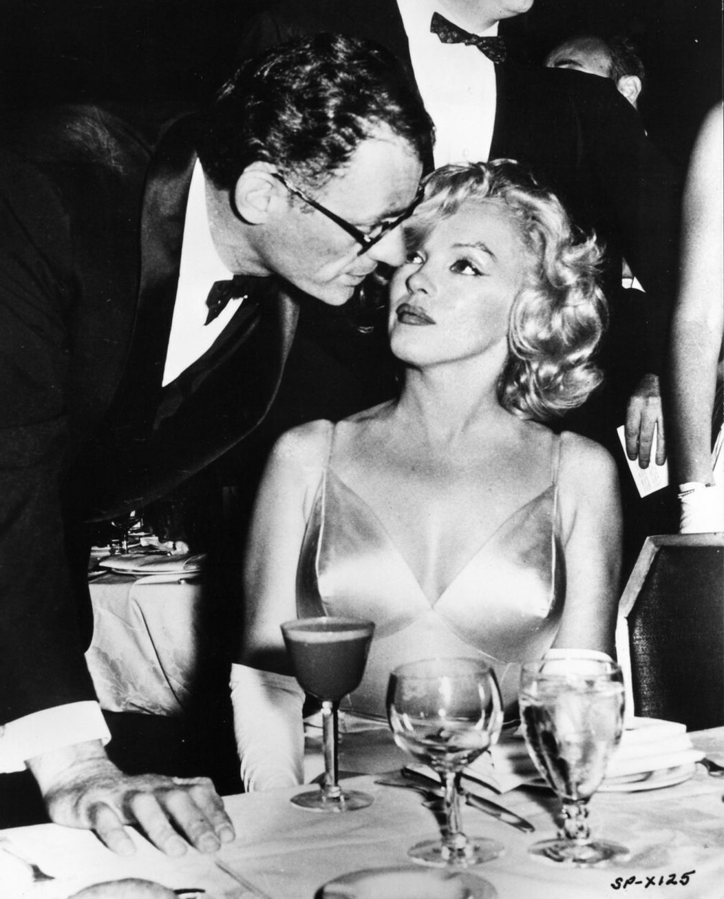 Marilyn Monroe s manželom Arthurom Millerom