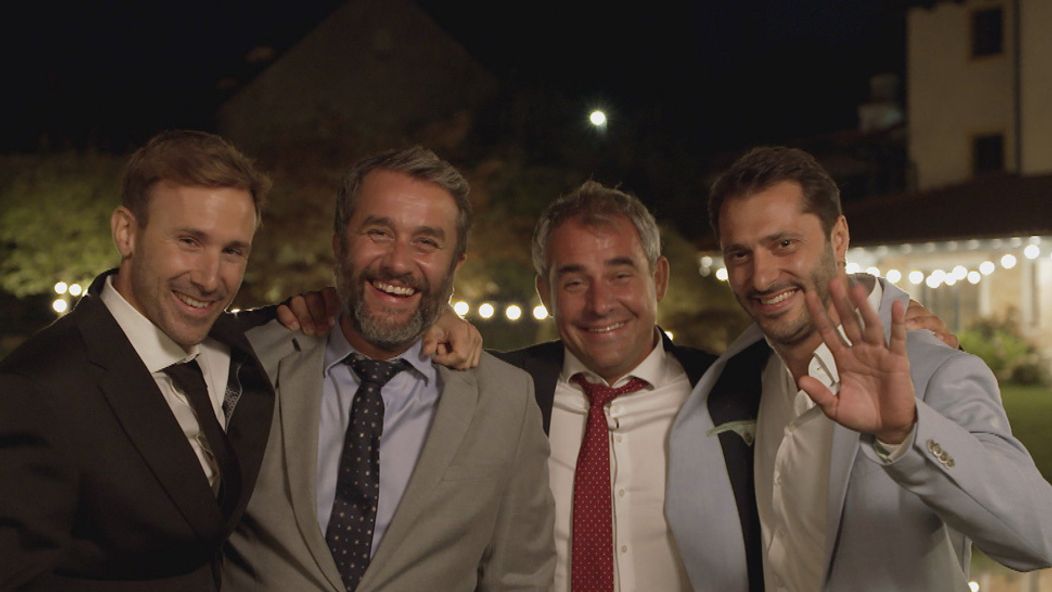 Oteckovia Marek Fašiang, Vlado Kobielsky, Filip Tůma a Braňo Deák.