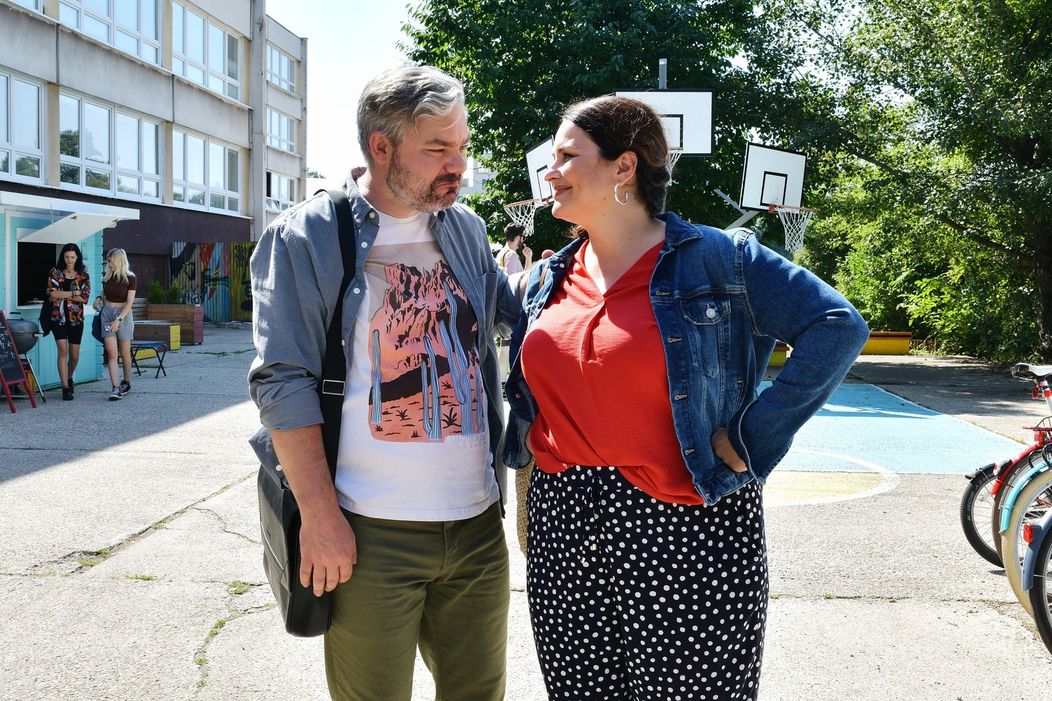 Samo Trnka a Petra Polnišová