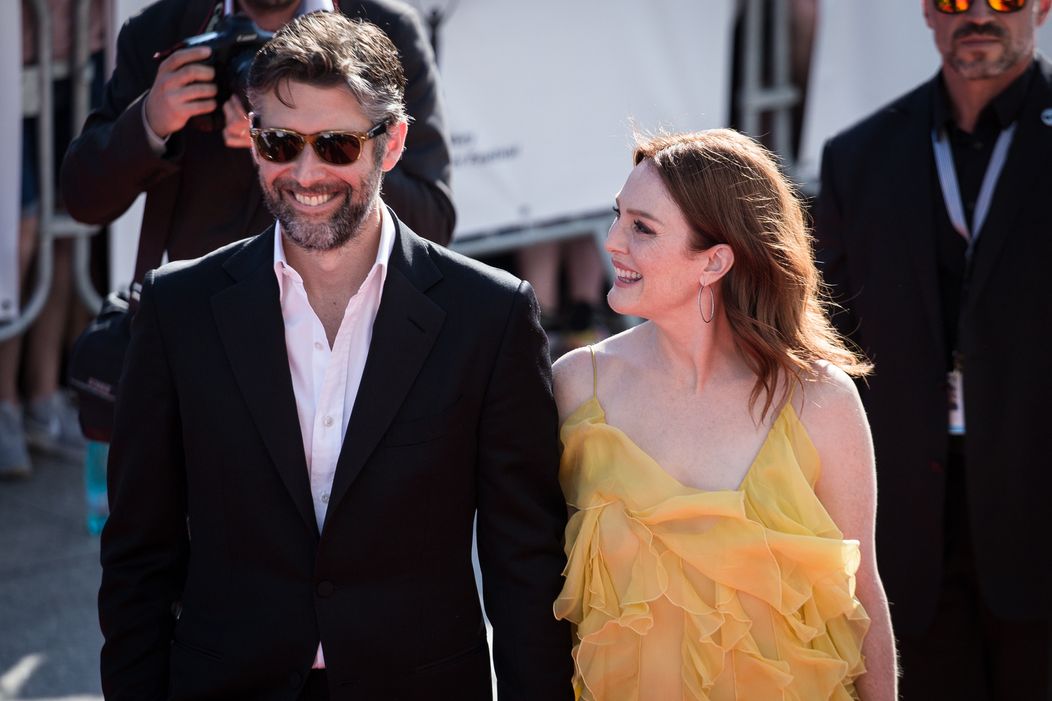 Julianne Moore a Bart Freundlich na Medzinárodnom filmovom festivale v Karlových Varoch