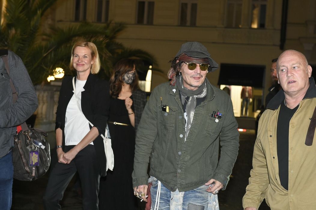 Johnny Depp v Karlových Varoch