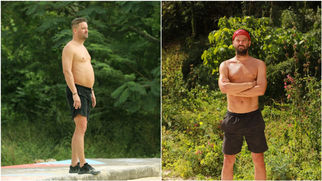 Petr Švancara na začiatku šou a teraz.