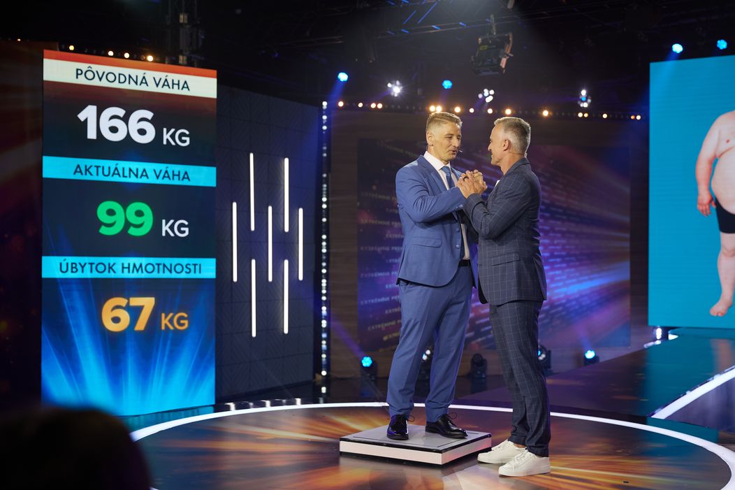 Pavol Kudroč počas galavečera Extrémnych premien.