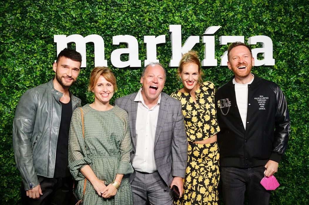 Vratko Sirági, Dana Šinková, Matthias Settele, Lenka Debnárová a Miro Jaroš