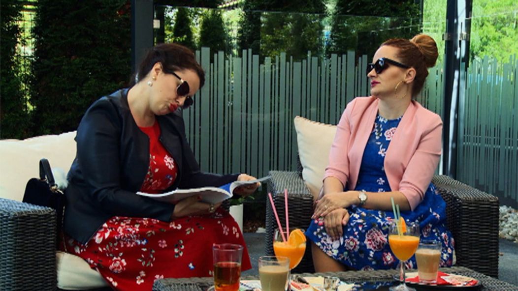 Zuzana Šebová a Petra Polnišová