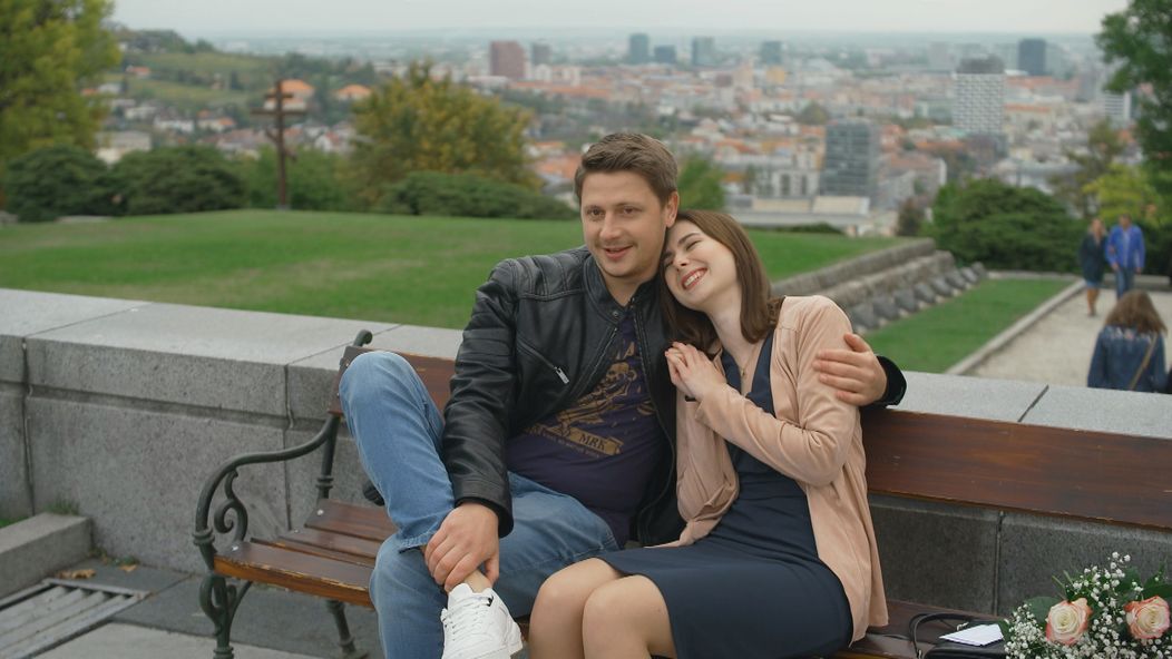 Dávid s Lenkou na rande