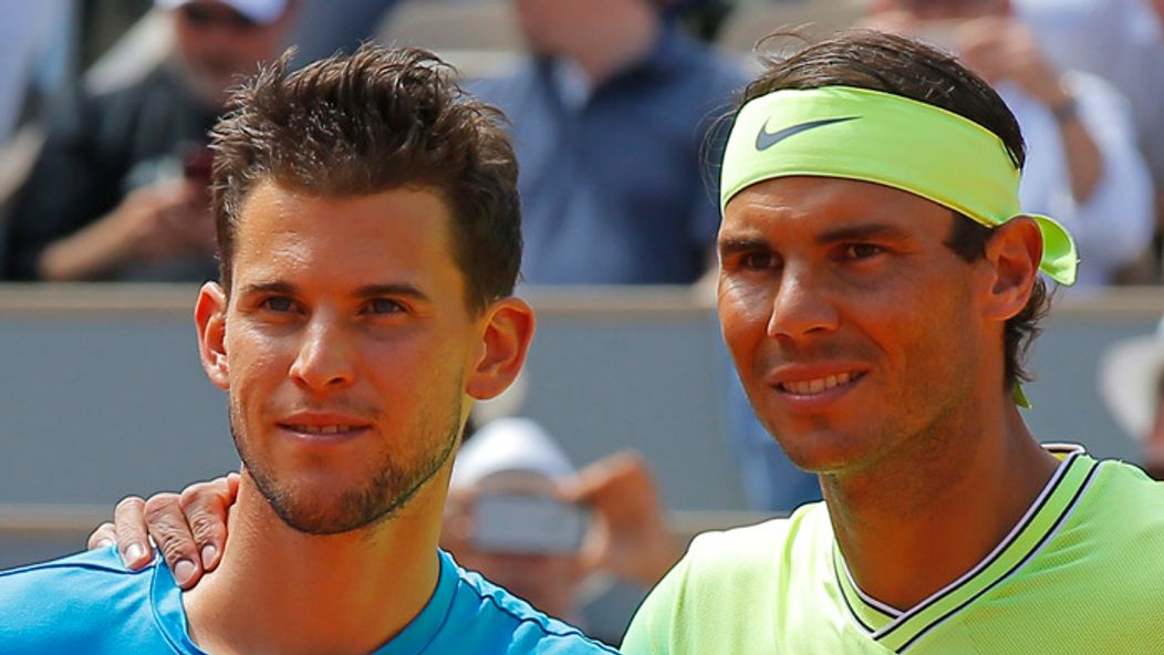 Tenista Rafael Nadal vo finále Roland Garros.