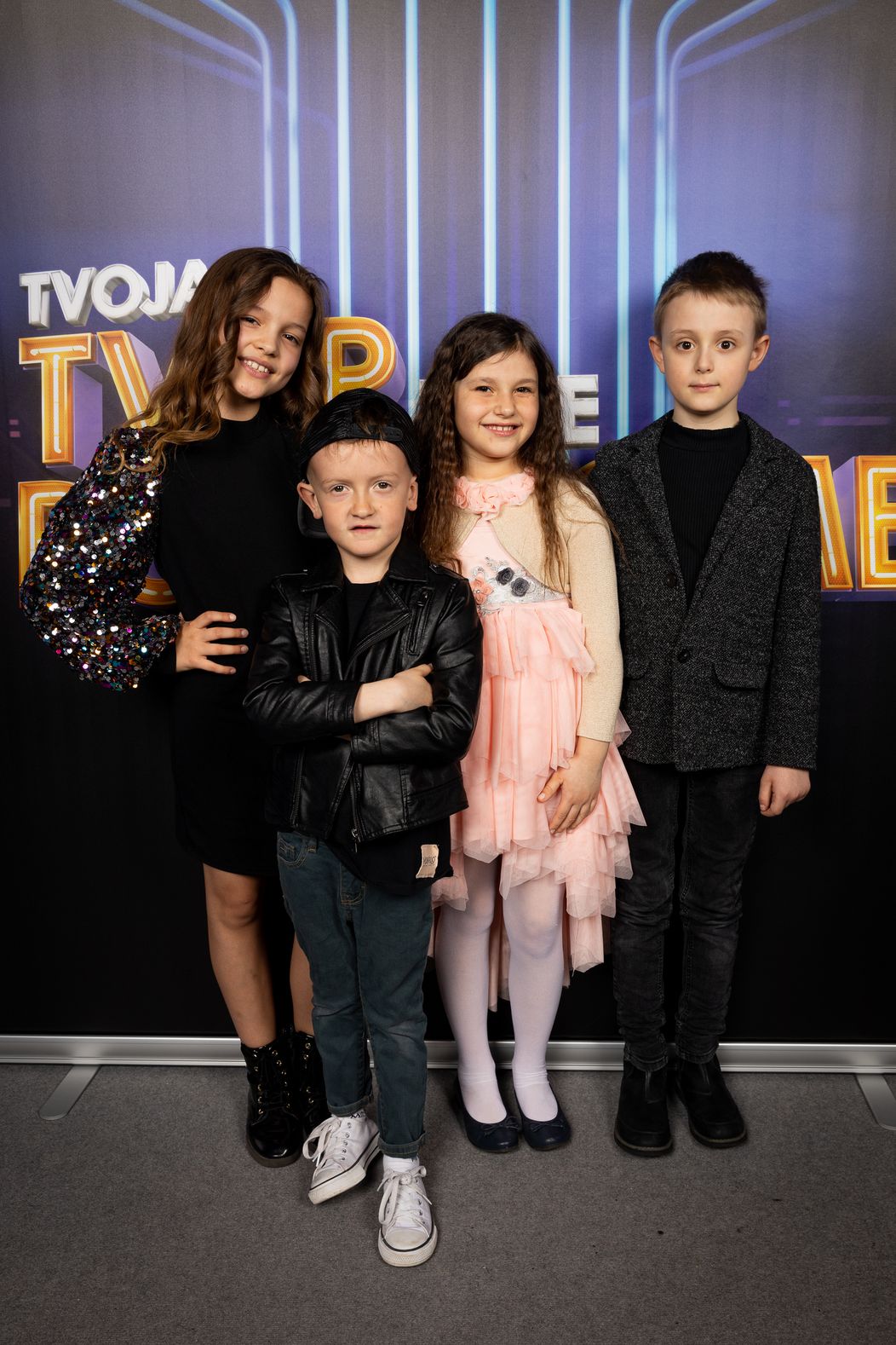 Izabelka Gavorníková, Peťko Zvolenský, Emka Kandráčová a Oliverko Boublík