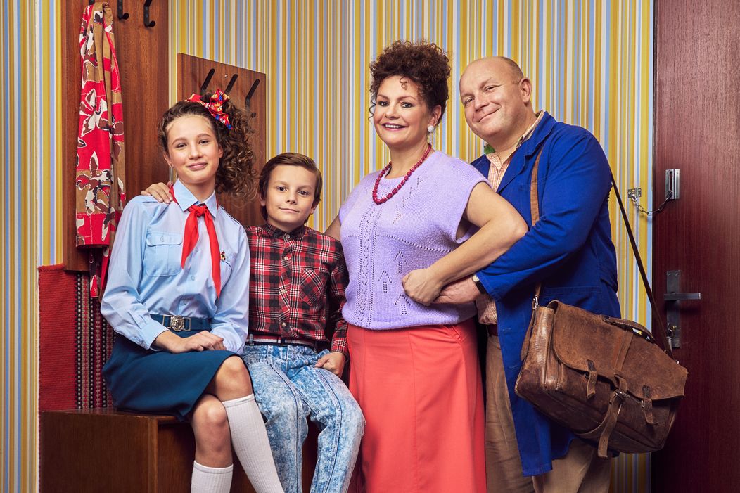 Dorota Kaľavská, Daniel Fekete, Anikó Vargová a Gregor Hološka v seriáli Sľub