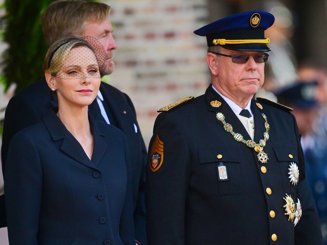 Monacké knieža Albert a monacká kňažná Charlene.