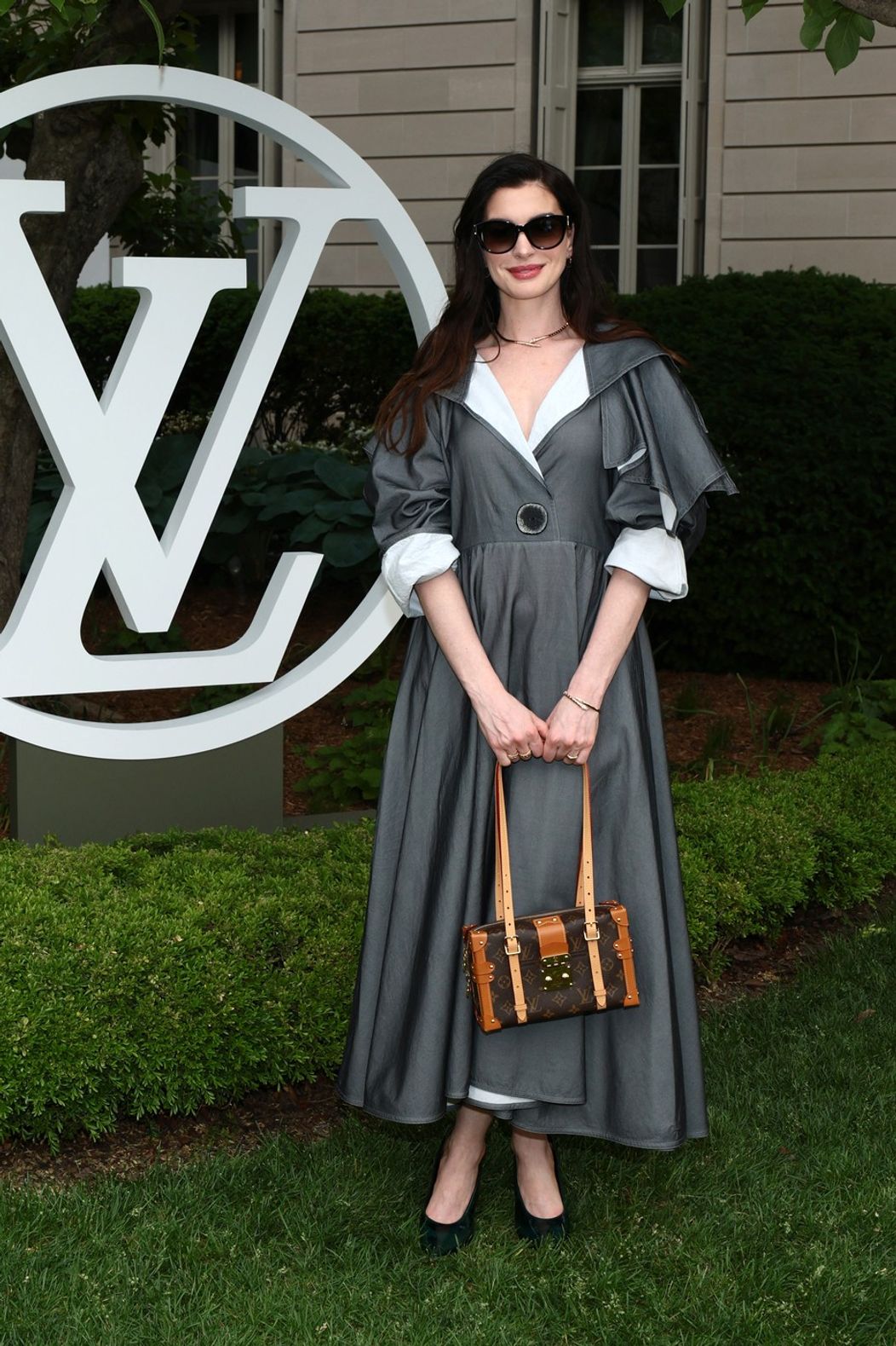 Anne Hathaway jej štýlové tehotenské outfity