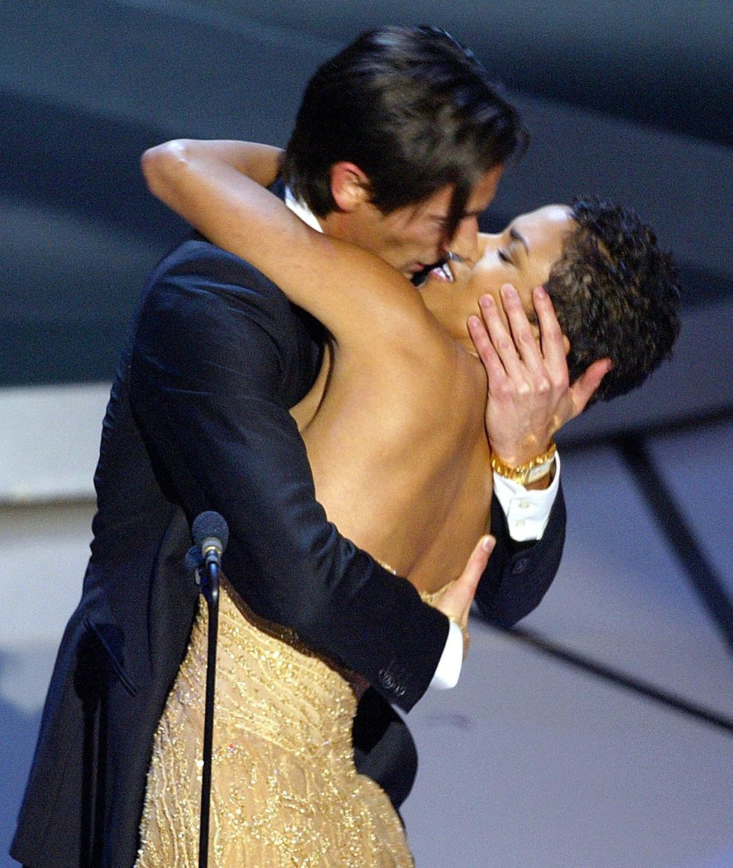 Halle Berry a Adrien Brody na Oscaroch