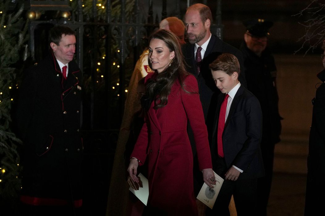 Princezná z Walesu na vianočnej bohoslužbe