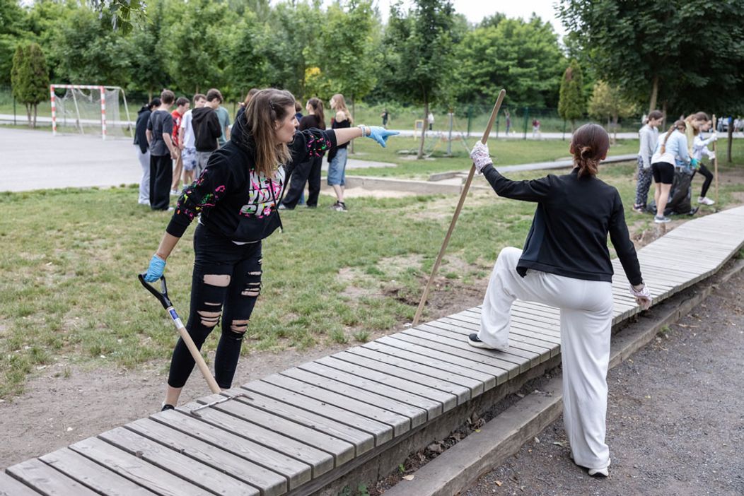 Týždeň pre budúcnosť: Markíza na dobrovoľníckej akcii Naše mesto na ZŠ v Stupave
