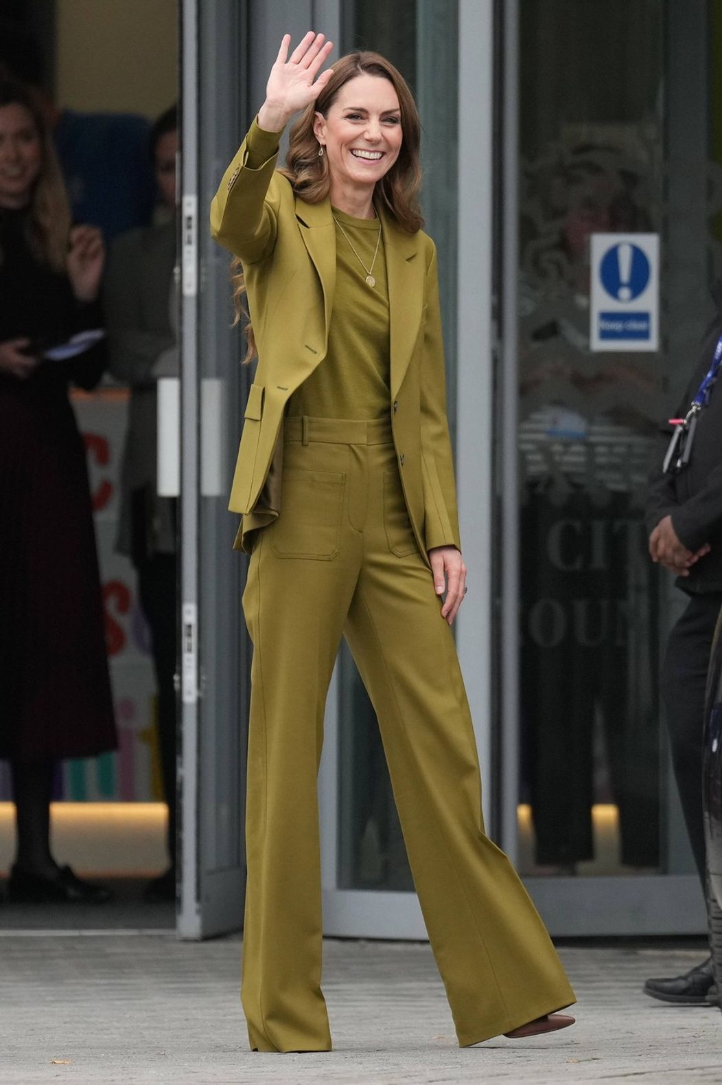 Princezná Kate rada kombinuje kúsky v rovnakej farbe.