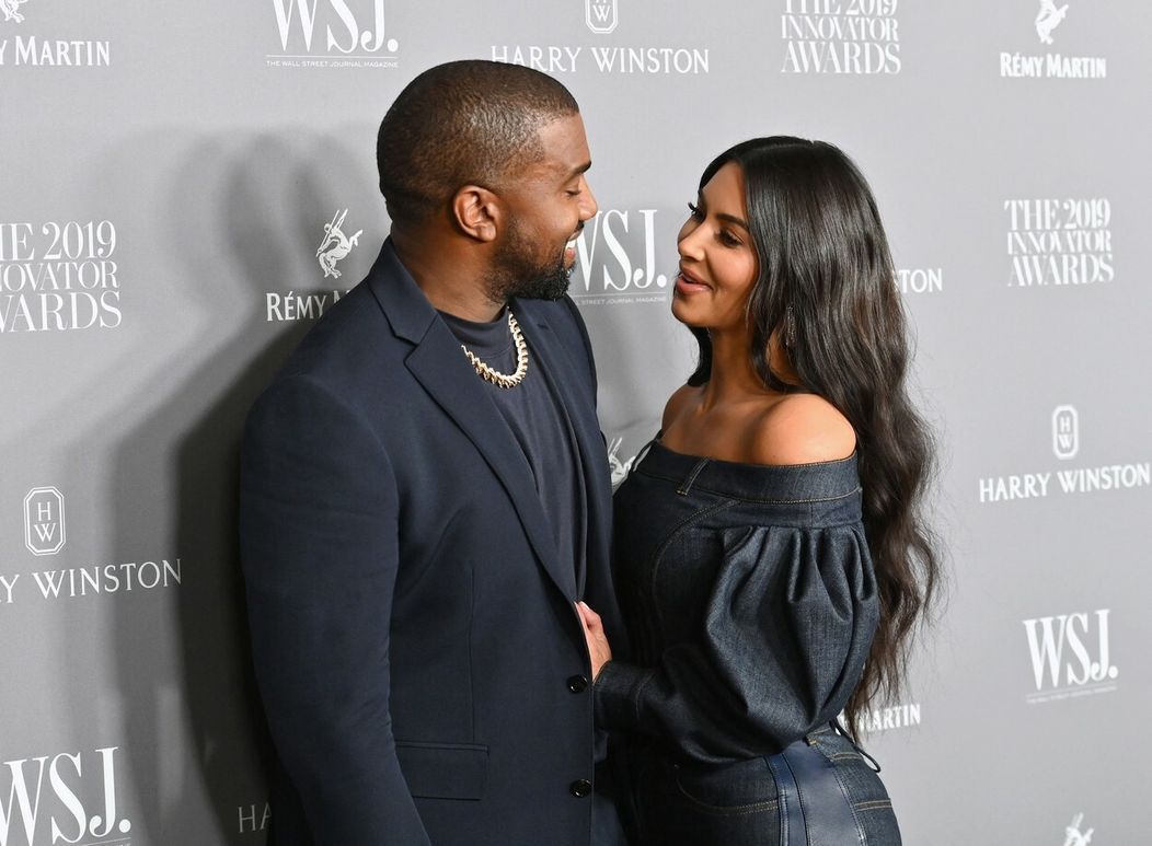Kanye West s bývalou manželkou Kim Kardashian