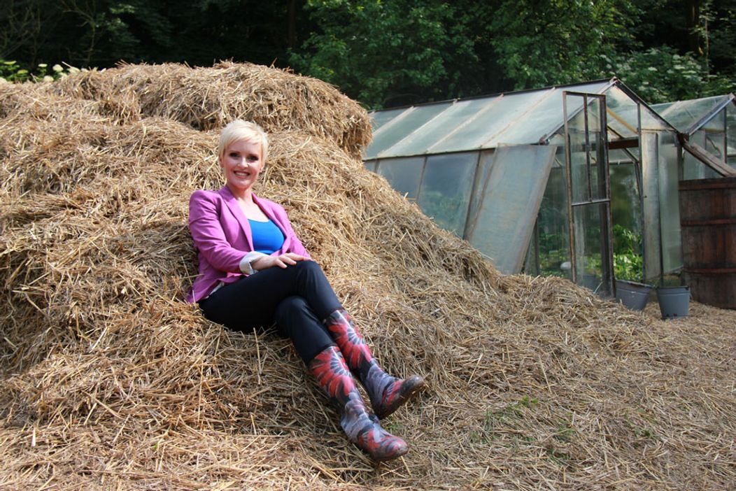 Kveta Horváthová v roku 2011 na prvej Farme