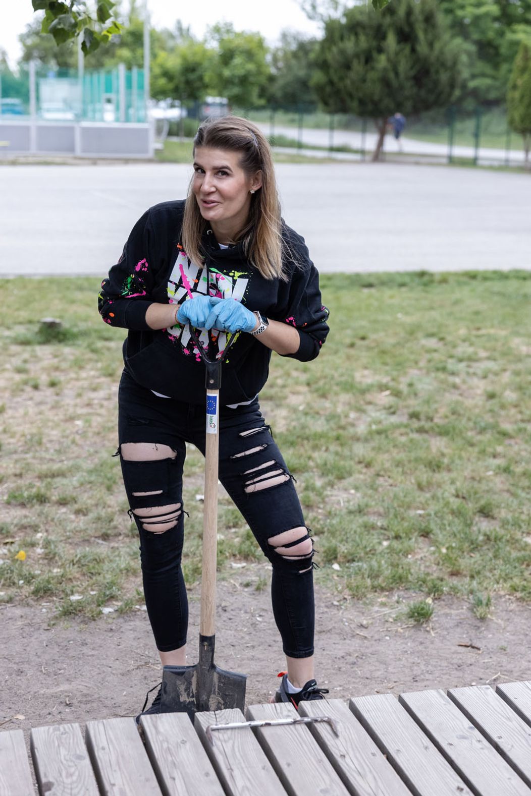 Týždeň pre budúcnosť: Markíza na dobrovoľníckej akcii Naše mesto na ZŠ v Stupave