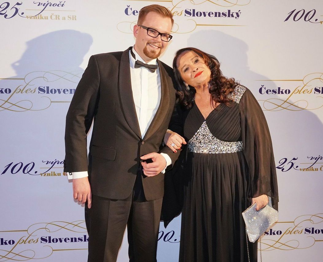 Hana Gregorová na Česko-Slovenskom plese