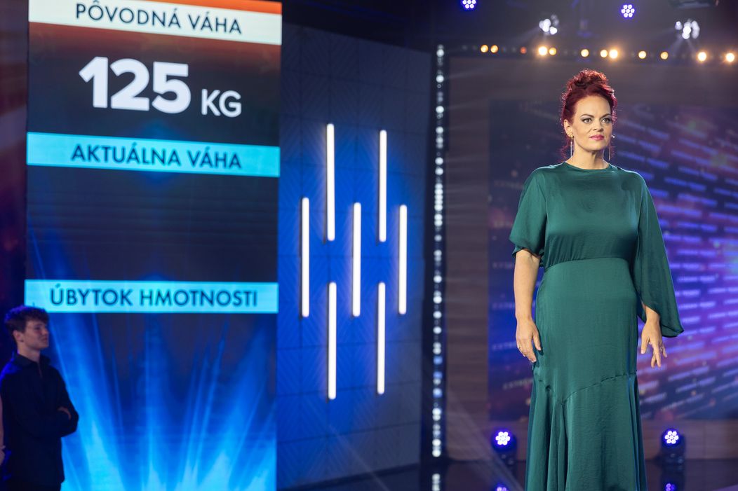 Zuzana Hanáková počas svojho galavečera Extrémnych premien.