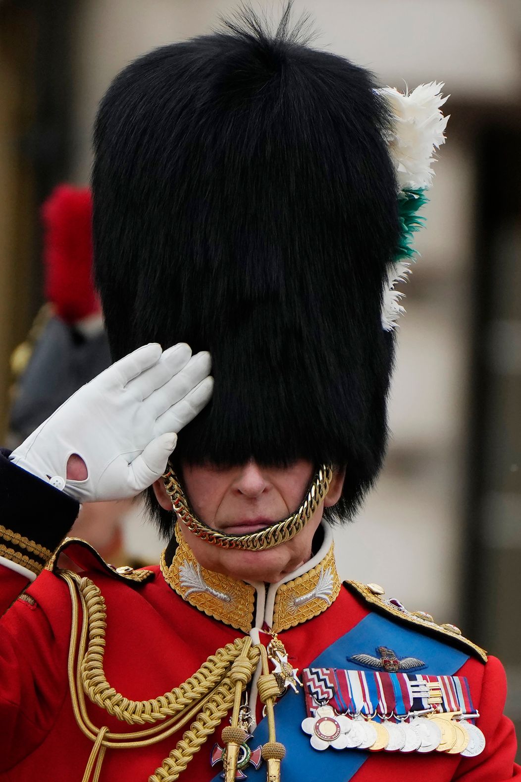 Vojenská prehliadka Trooping the Colour na počesť narodenín britského kráľa Karola III.