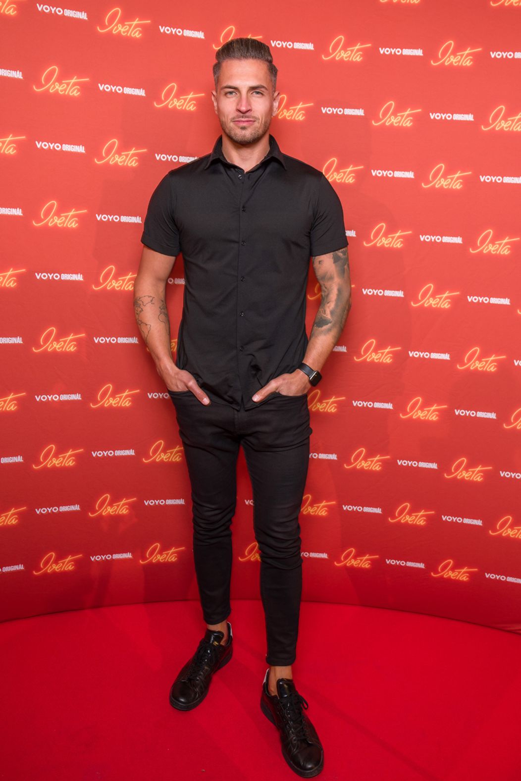 Matěj Quitt na premiére druhej série Voyo Originálu Iveta