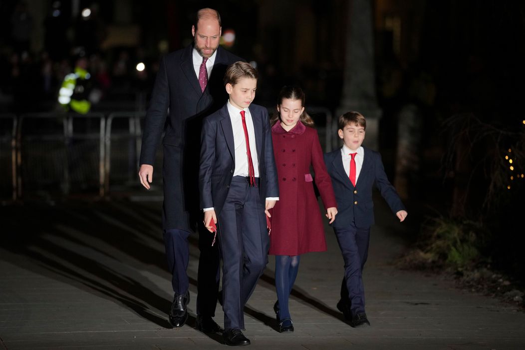 Princezná z Walesu na vianočnej bohoslužbe