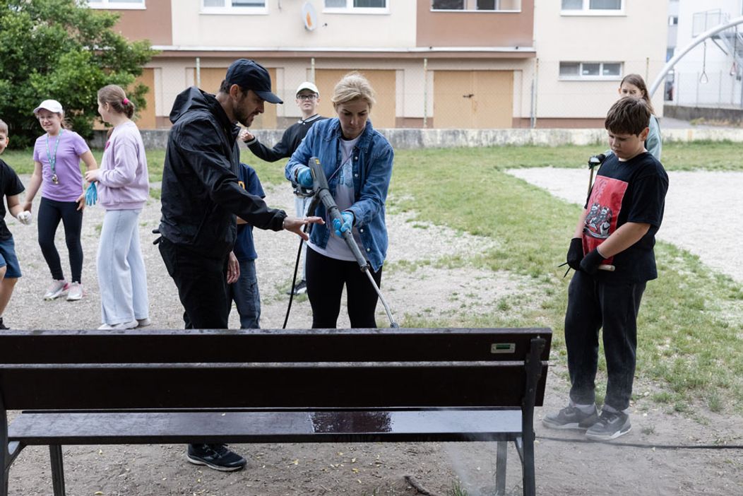 Týždeň pre budúcnosť: Markíza na dobrovoľníckej akcii Naše mesto na ZŠ v Stupave