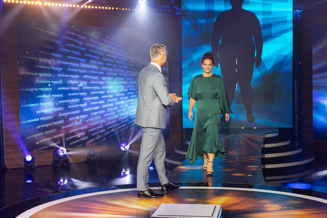 Zuzana Hanáková počas svojho galavečera Extrémnych premien.