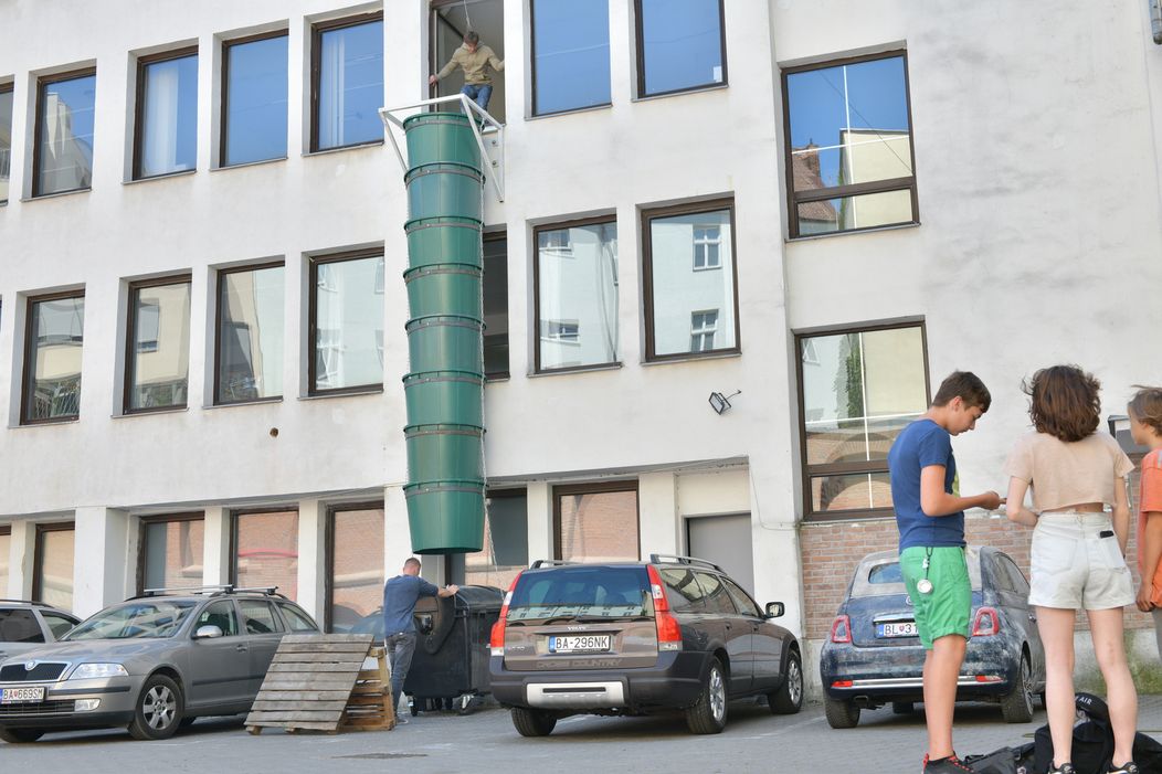 Kaskadérska scéna v Pánovi profesorovi
