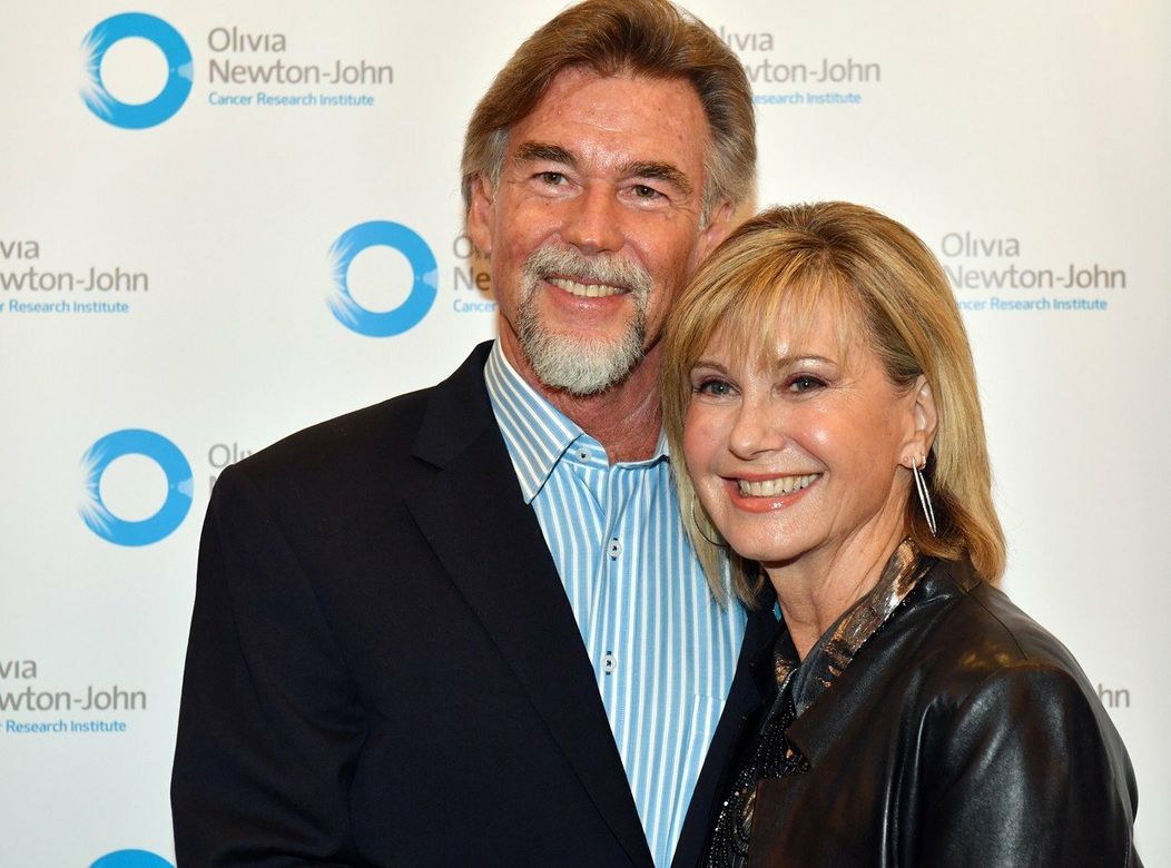 Olivia Newton-John s manželom Johnom Easterlingom