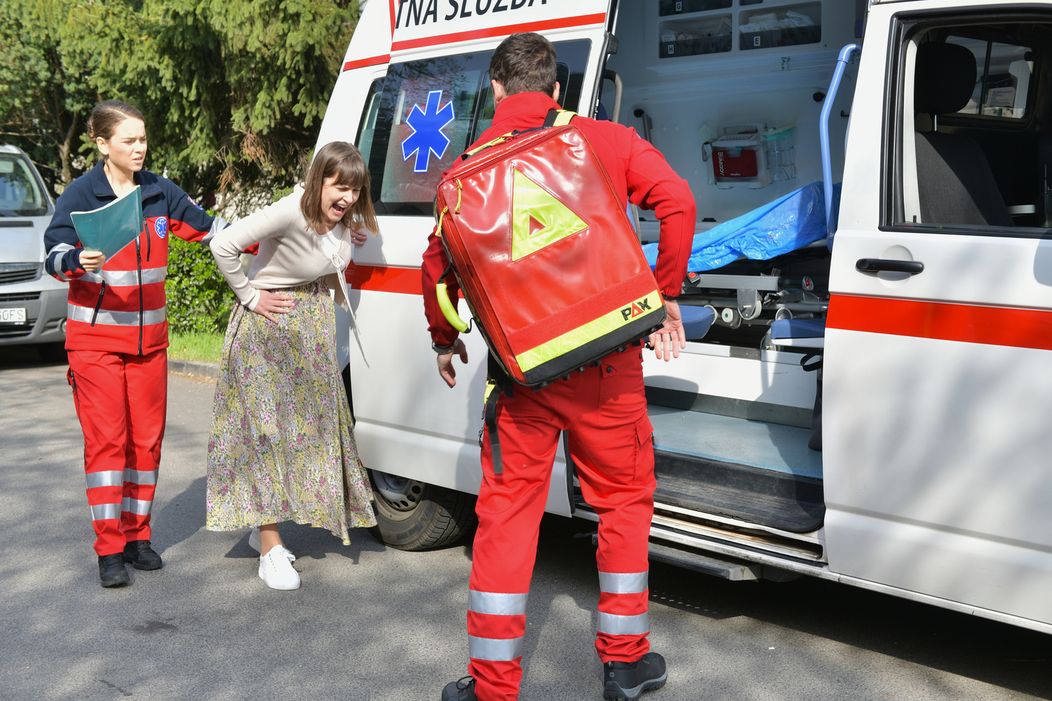 Kristína Spáčová si zahrala budúcu mamičku