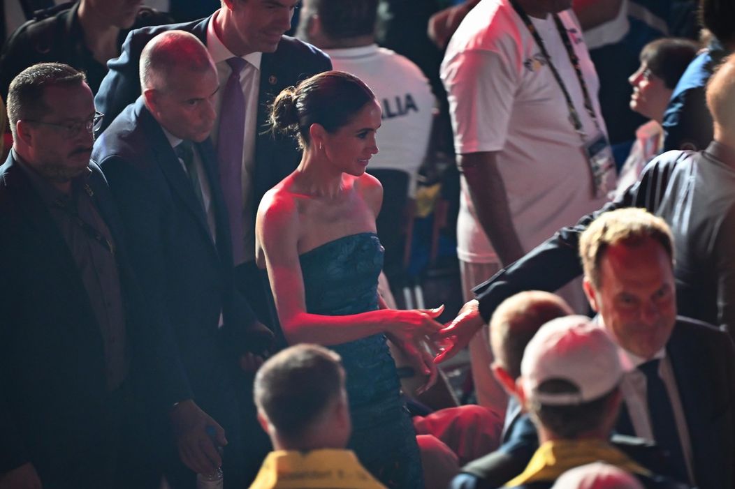 Meghan Markle zažiarila