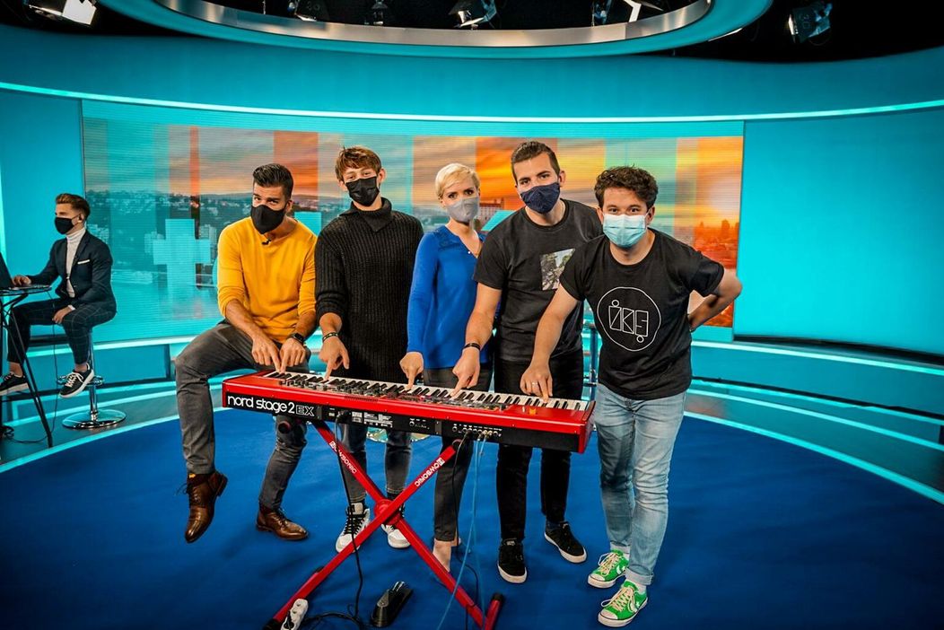 Tomáš Juríček, Martin Klinčúch, Kvetka Horváthová, Ján Cibuľa a Lukáš Jurko
