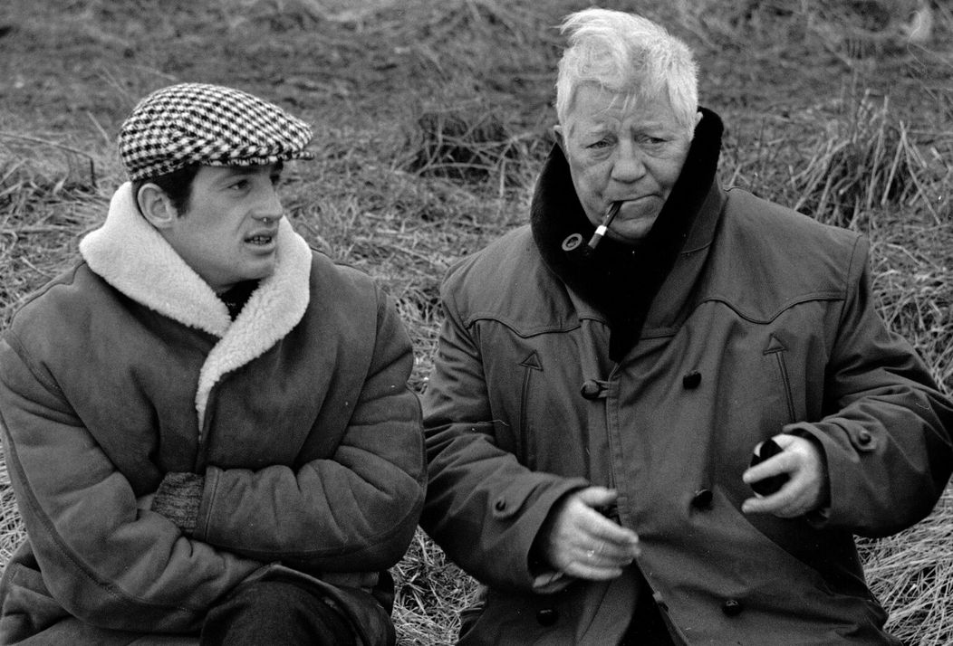 Jean-Paul Belmondo (na fotke vľavo) a Jean Gabin