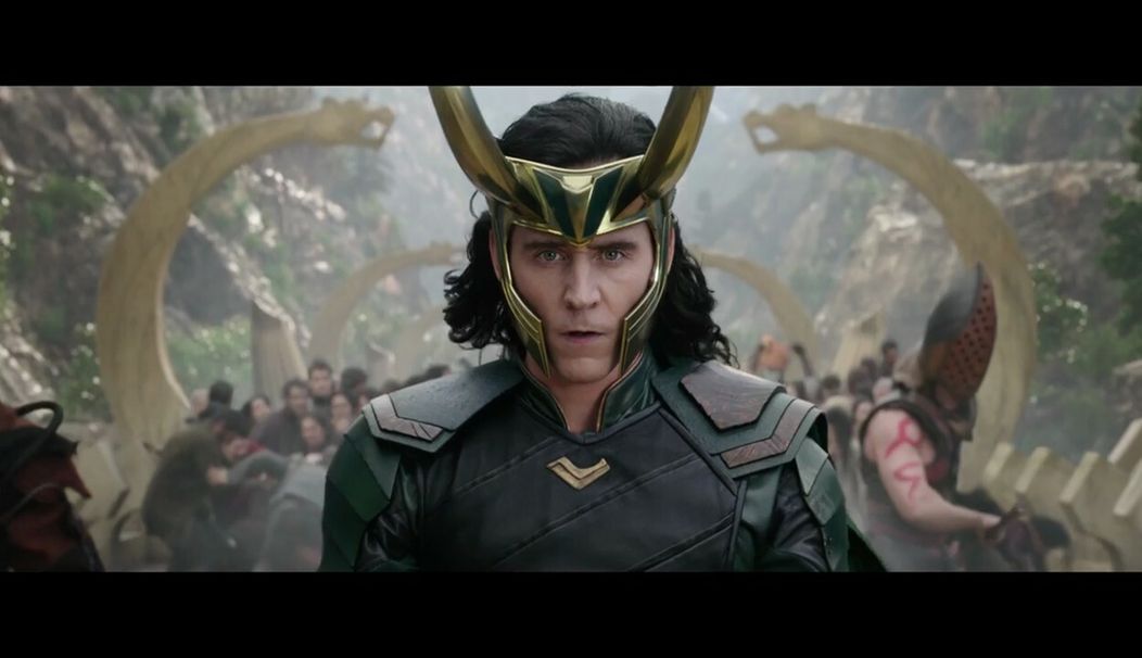 Tom Hiddleston ako Loki vo filme Thor