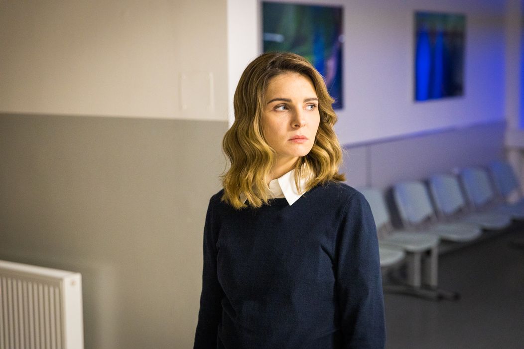 Monika Horváthová ako Laura Kallasová v seriáli Klamstvo.