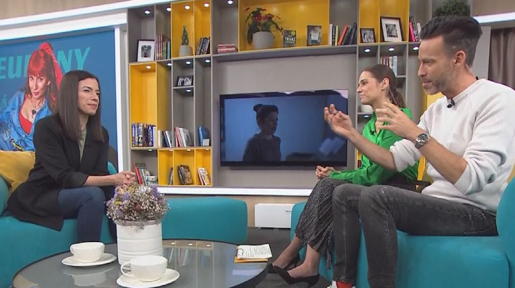 Michaela Majerníková v Teleráne.