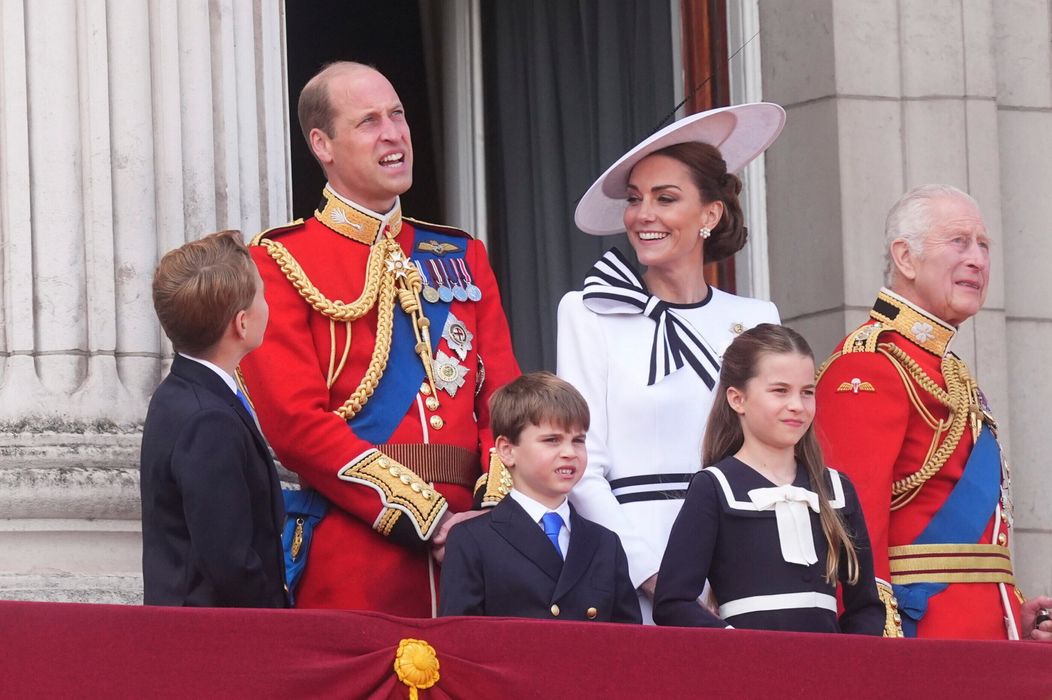 Princ a princezná z Walesu na Trooping the Colour