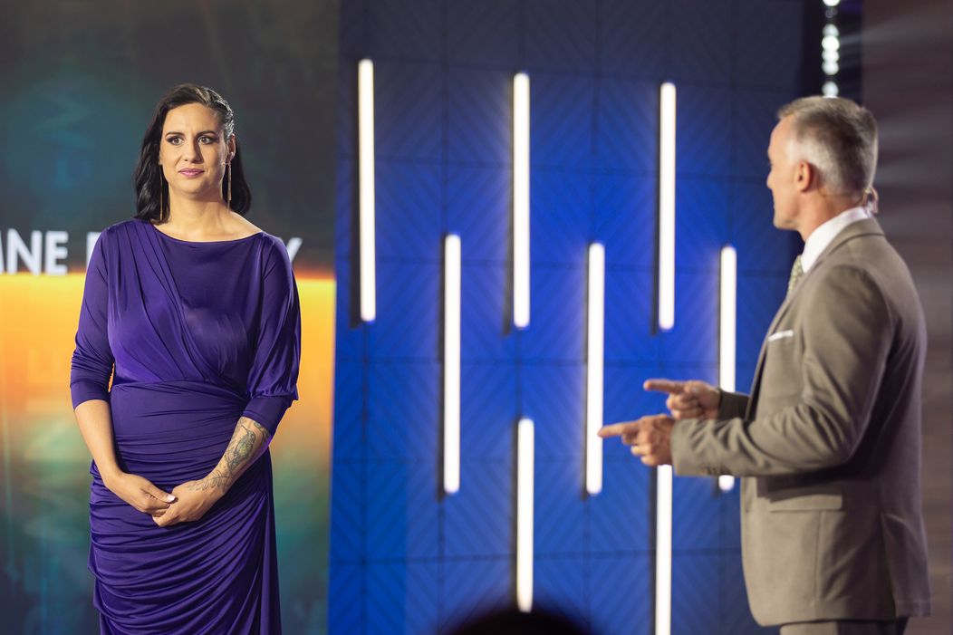 Karina Šafrániková počas galavečera Extrémnych premien.