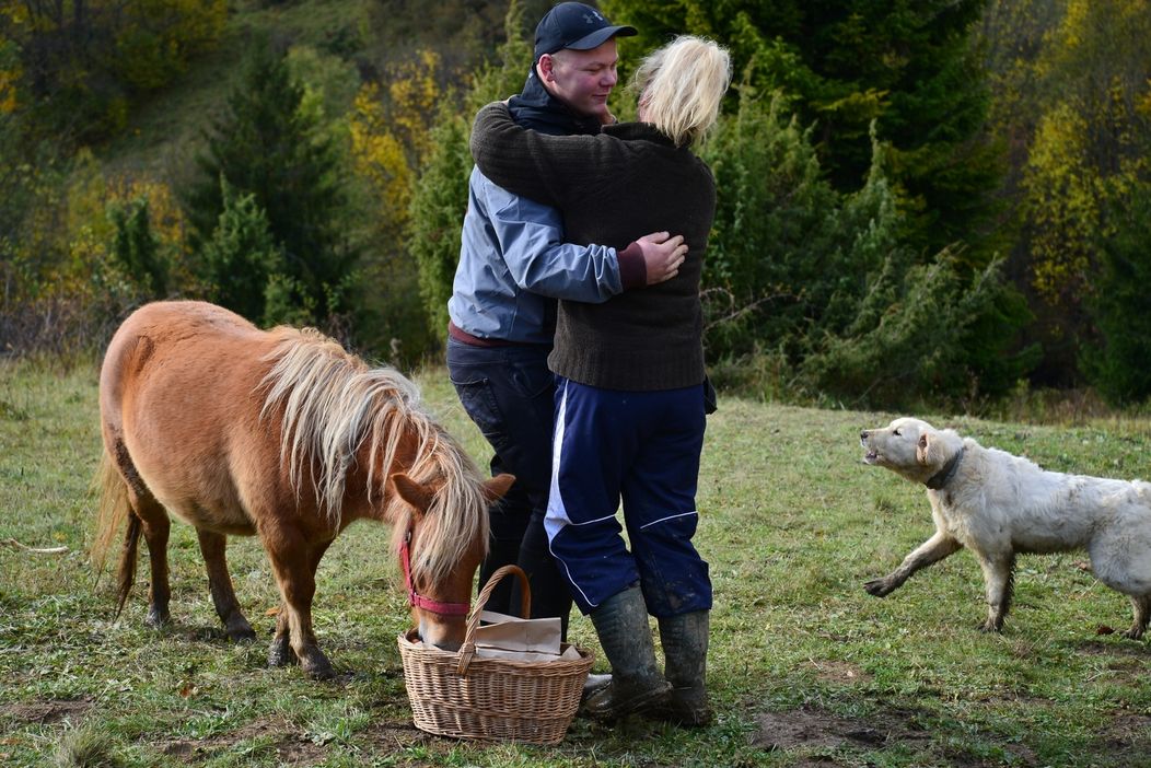Janina rodina na Farme