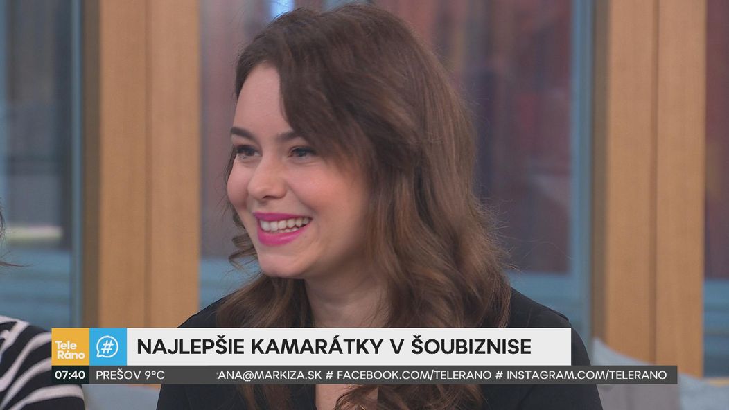 Dominika Kavaschová a Andrea Bučko v Teleráne