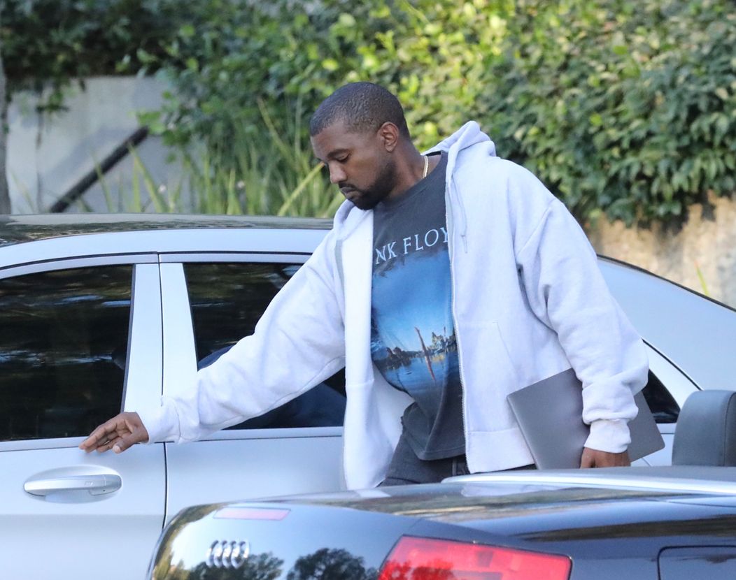 Raper Kanye West