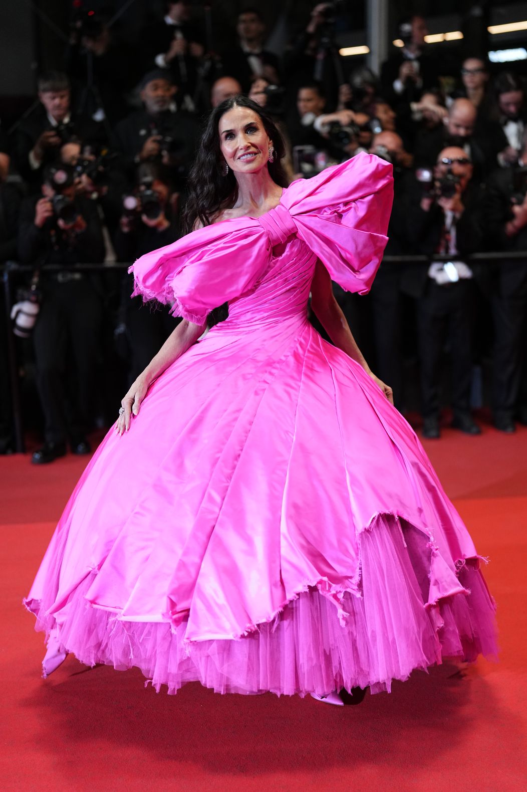 Demi Moore žiari na festivale v Cannes.