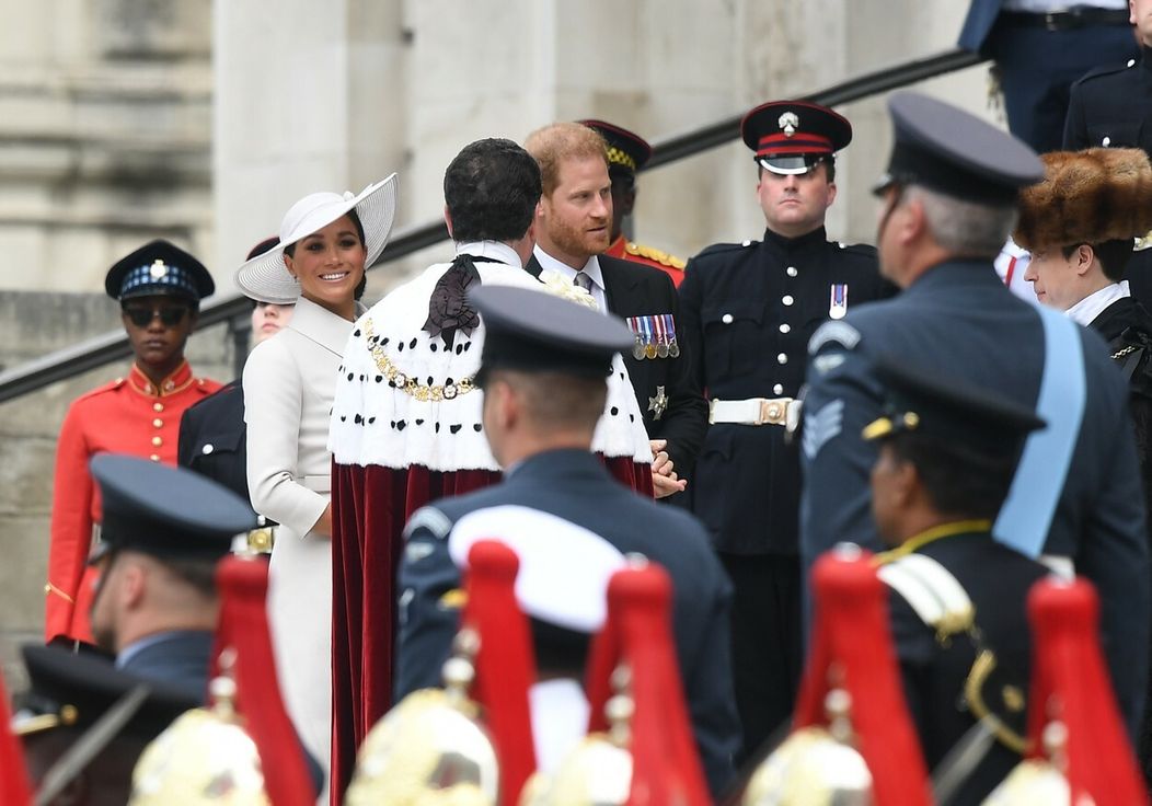 Meghan Markle a princ Harry na oslavách platinového jubilea kráľovnej