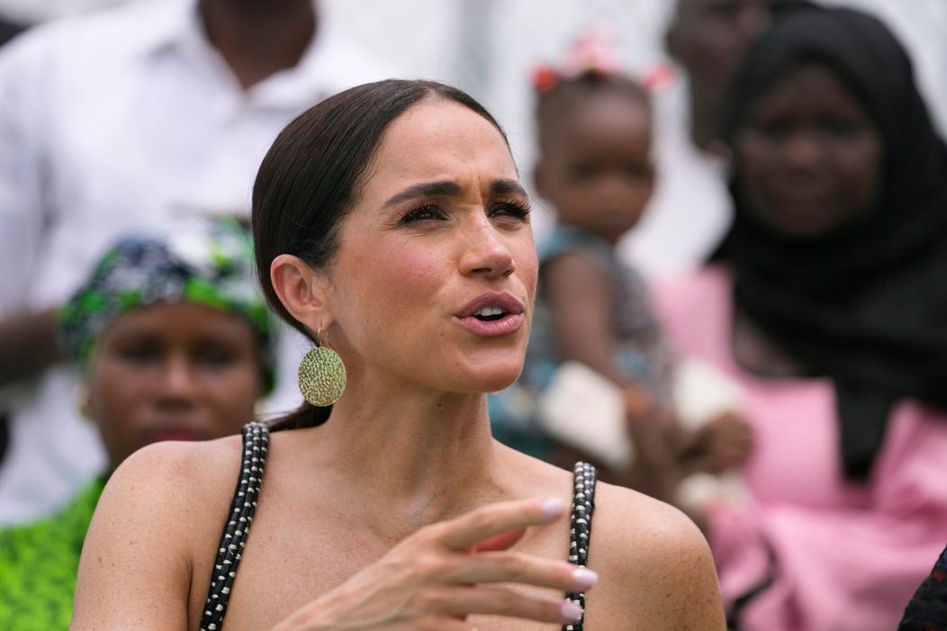 Meghan Markle na turné v Nigérii